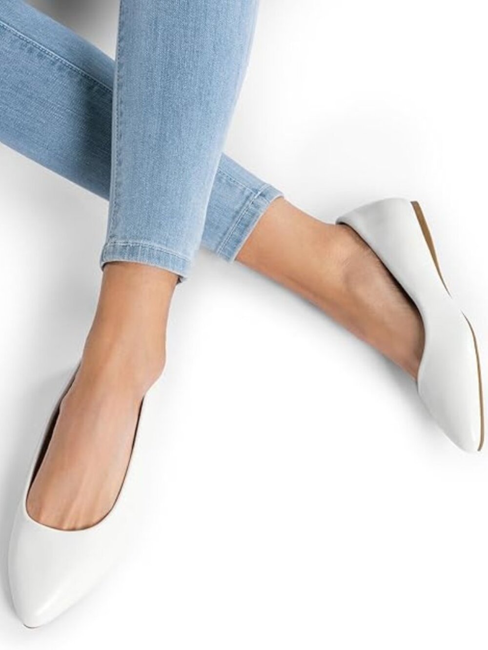 DREAM PAIRS Women's Wide Dress Pointed Toe Flats Size 9.5
